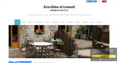 Desktop Screenshot of eco-gites.eu