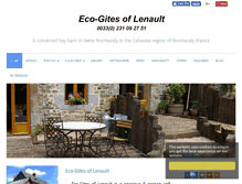 Tablet Screenshot of eco-gites.eu
